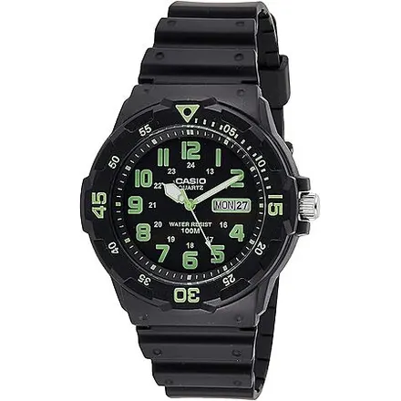 45mm Casio Men's Dive Style Neo-Display Sport Watch (2 Colors)