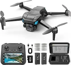 4K GPS Drone w/ 2 Batteries