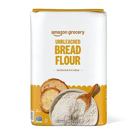 5-lbs Amazon Grocery Enriched Unbleached Bread Flour
