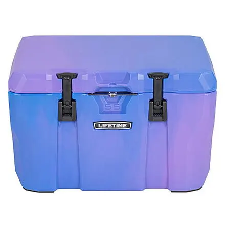 55-Qt Lifetime Bear-Resistant Camping Cooler (Various)