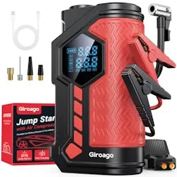 6,000A Jump Starter and 150-PSI Air Compressor