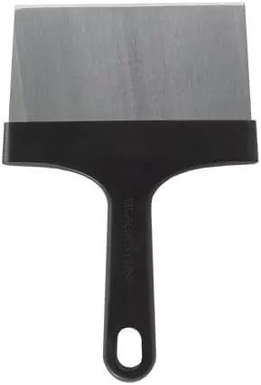 6" Blackstone Stainless Steel Griddle Scraper w/ Plastic Handle
