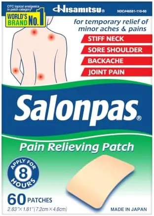 60-ct Salonpas Pain Relieving Patches