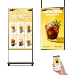 65" Window-Facing Digital Signage Display