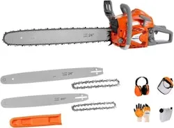 68cc 2-Cycle Top Handle Gas Powered Chainsaw