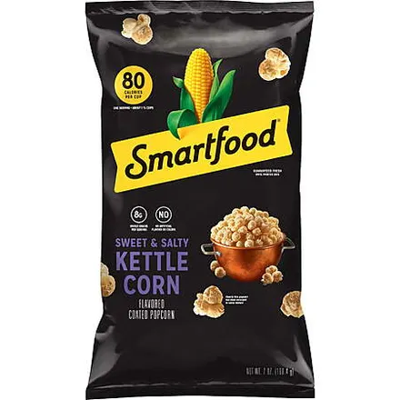 7-oz Smartfood Sweet and Salty Kettle Corn Popcorn Bag + $0.60 WM Cash