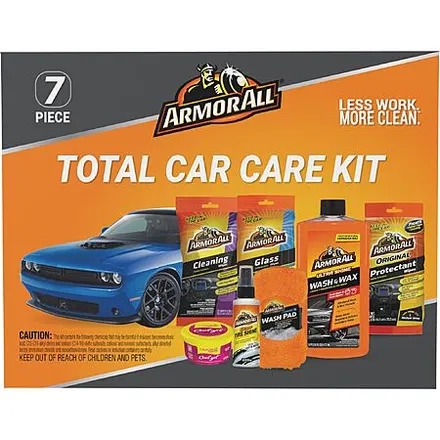 7-pc Armor All Car Care Cleaner Kit