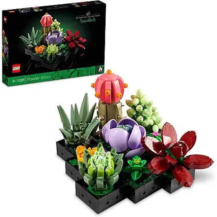 771-Pc LEGO Botanical Collection Succulents Building Set