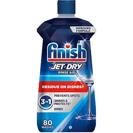 8.45-Oz Finish Jet-Dry Dishwasher Rinse Aid & Drying Agent