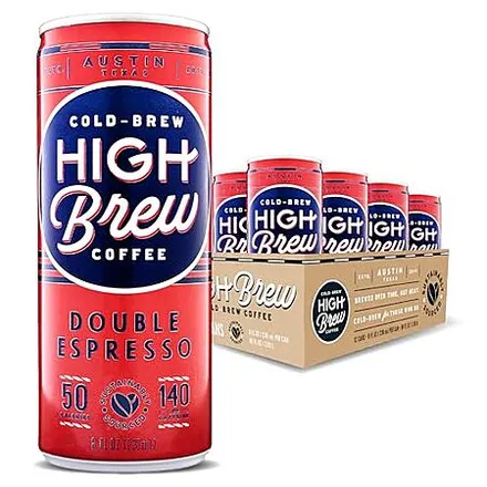 8-Oz High Brew Cold Brew Coffee (Double Espresso): 24-Pk $23.95; 12-Pk