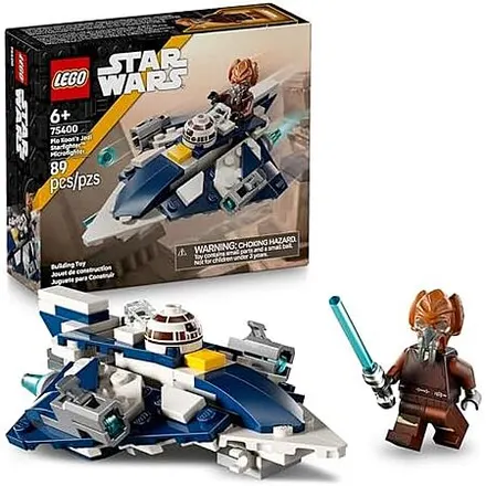 89-Pc LEGO Star Wars Plo Koon's Jedi Starfighter Microfighter Building Set