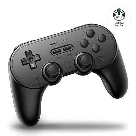 8Bitdo Pro 2 Bluetooth Controller for Switch (Black)