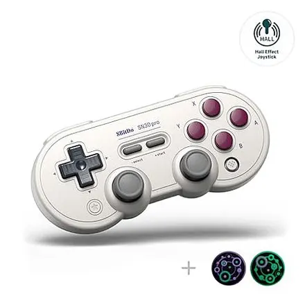8BitDo SN30 Pro Wireless Controller w/ Hall Effect Joysticks