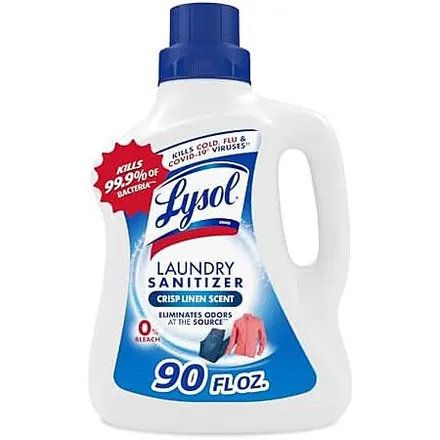 90-oz Lysol Laundry Sanitizer Liquid Detergent (Crisp Linen)
