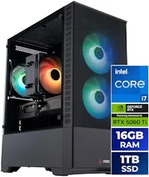 ABS Cyclone Aqua Core i7-14700F RTX 5060 Ti 16GB Gaming Desktop
