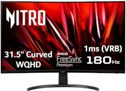 Acer Nitro Gaming EDB323QU 31.5" WQHD Curved Monitor