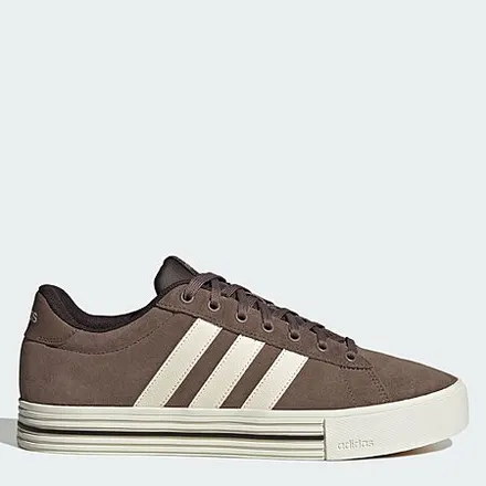 adidas Men's Daily 4.0 Shoes (Brown/White)