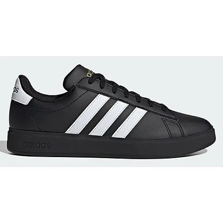 adidas Men's Grand Court 2.0 Shoes (Core Black/Cloud White, Sizes 10-13)