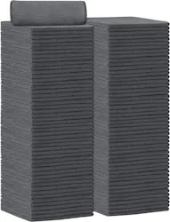 Aidea Gray Microfiber Cleaning Cloth 100-Pack