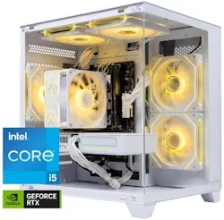 ALCPOK X1 Intel Core i5-14400F GeForce RTX 5060 Gaming Desktop