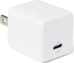 Amazon Basics 20W USB-C Fast Charging Wall Charger