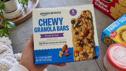 Amazon Grocery Chewy Granola Bars 6-Count