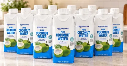 Amazon Grocery Coconut Water 24-Pack
