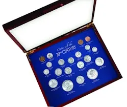 American Coin Treasures Coins of the 20th Century Display Box