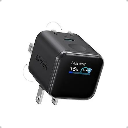 Anker Nano 45W USB-C Smart Display Charger for iPhones