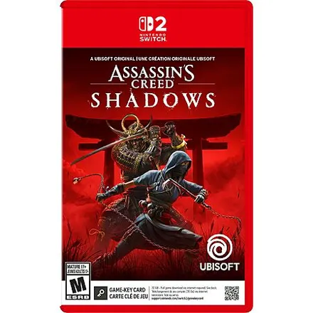 Assassin’s Creed Shadows (Switch 2, Game-Key Card)