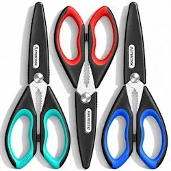 Astercook Stainless Steel Kitchen Shears 3-Pack