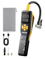 AstroAI 150-PSI Portable Electric Bike Pump