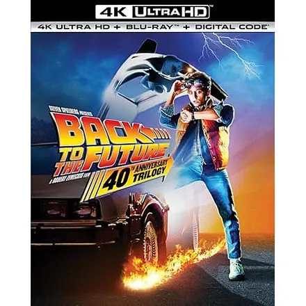 Back to the Future: 40th Anniversary Trilogy (4K UHD + Blu-ray + Digital)