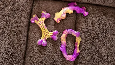 Bacon-Flavored Tough Dog Toys 3-Pack