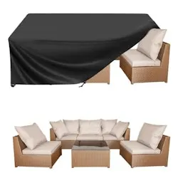 Baleine 108" x 82" x 28" Waterproof Patio Table Cover