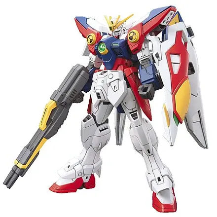 Bandai Hobby 5.5" HGAC Wing Gundam Zero 1/144 Scale Model Kit (#174)