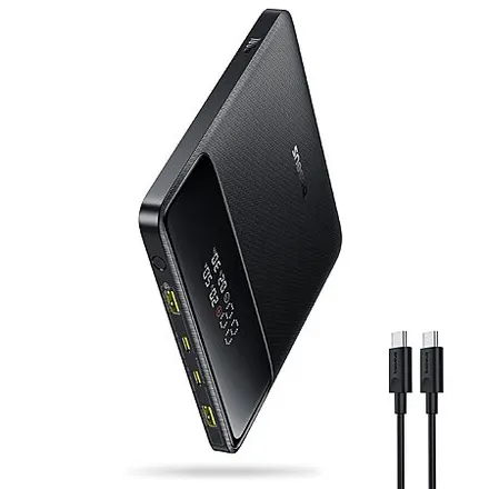 Baseus Blade H1 20000mAh 4-Port Up to 100W Slim Power Bank w/ USB-C Cable