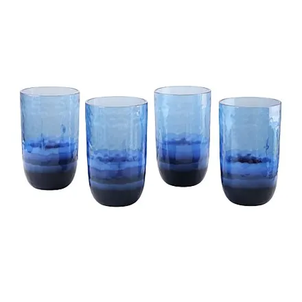 Beautiful Colorblock Acrylic Tumblers: 4-Pk 14-Oz $4.65, 4-Pk 22-Oz