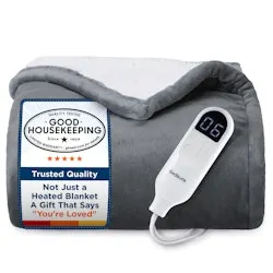 Bedsure 50" x 60" Heated Throw Blanket