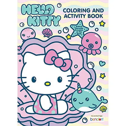 Bendon Coloring & Activity Books: Hello Kitty, Bluey, Paw Patrol & More