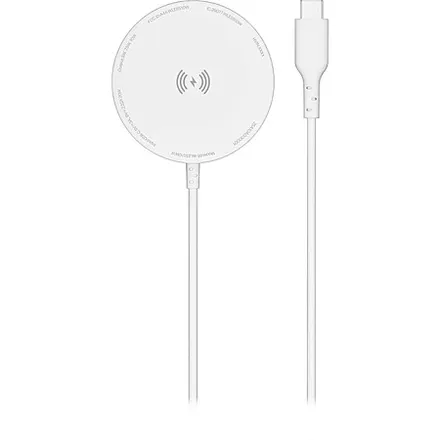 Best Buy essentials 10W MagSafe-Compatible & Qi Wireless Charger w/ 6' USB-C Cable