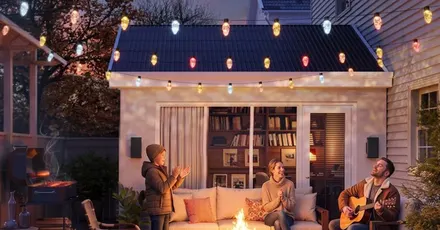 C9 Christmas String Lights with Matter