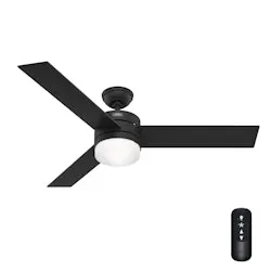 Certified Refurbished Hunter 54" Outdoor Ceiling Fan with Light and Remote
