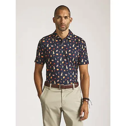 Chaps Men's Everyday Performance Printed Polo (Various)