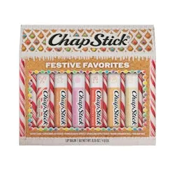 ChapStick Festive Favorites Holiday Flavored Lip Balm 6-Pack