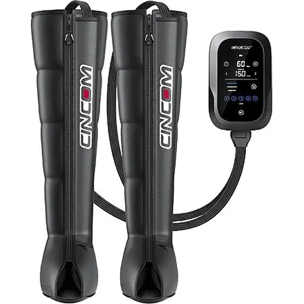 Cincom Cordless Air Compression Recovery Leg Massager System w/ LCD Control