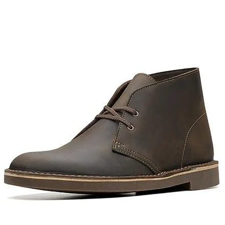 Clarks Men's Bushacre 2 Chukka Boots (Beeswax)