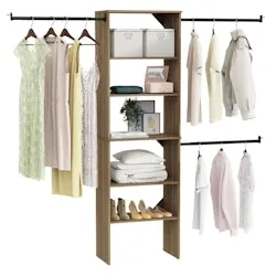 ClosetMaid BrightWood Closet System