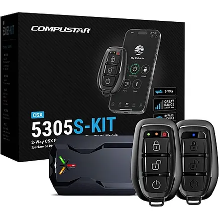 Compustar 2-Way Remote Car Starter Kit w/ Smartphone Control