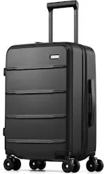 Coolife Carry-On Hardshell Expandable Luggage